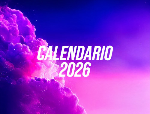 Calendario 2026 Flying in the Sky